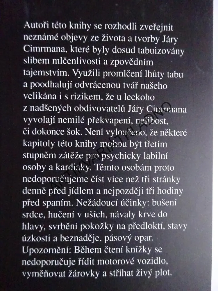 BYLI JSME A BUBEN, ODVRÁCENÁ TVÁŘ JÁRY CIMRMANA, JIŘÍ ŠEBÁNEK, KAREL VELEBNÝ, JÁRA CIMRMAN, **an