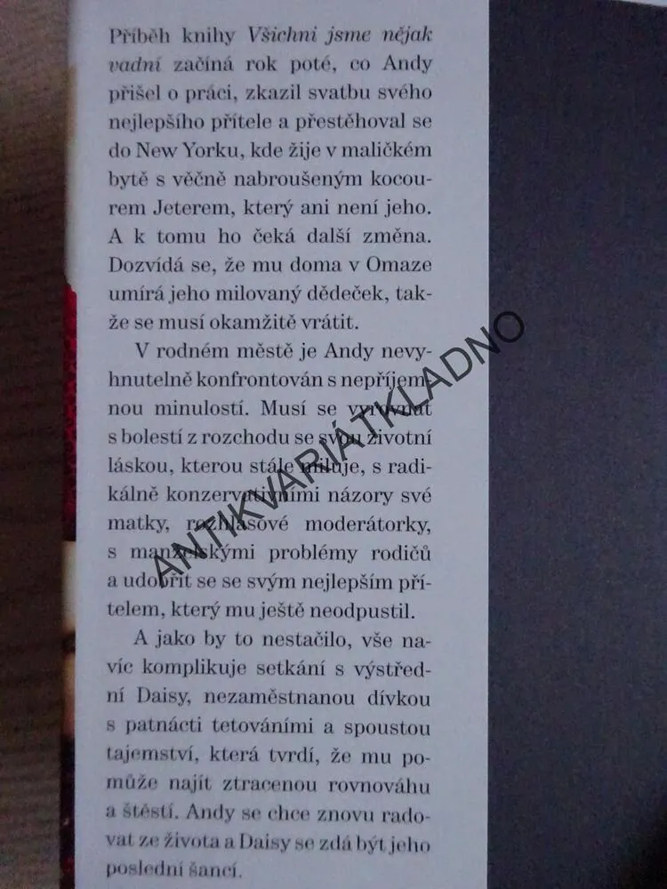 VŠICHNI JSME NĚJAK VADNÍ, MATTHEW NORMAN, **an