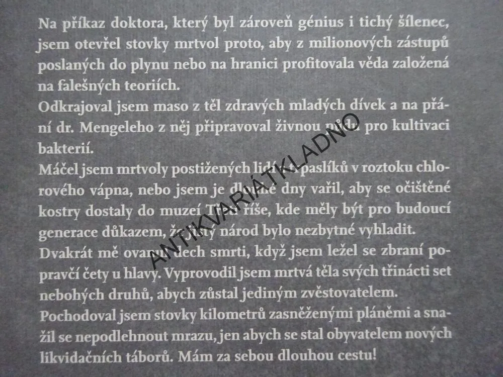 BYL JSEM MENGELEHO ASISTENTEM, MIKLÓS NYISZLI, **an