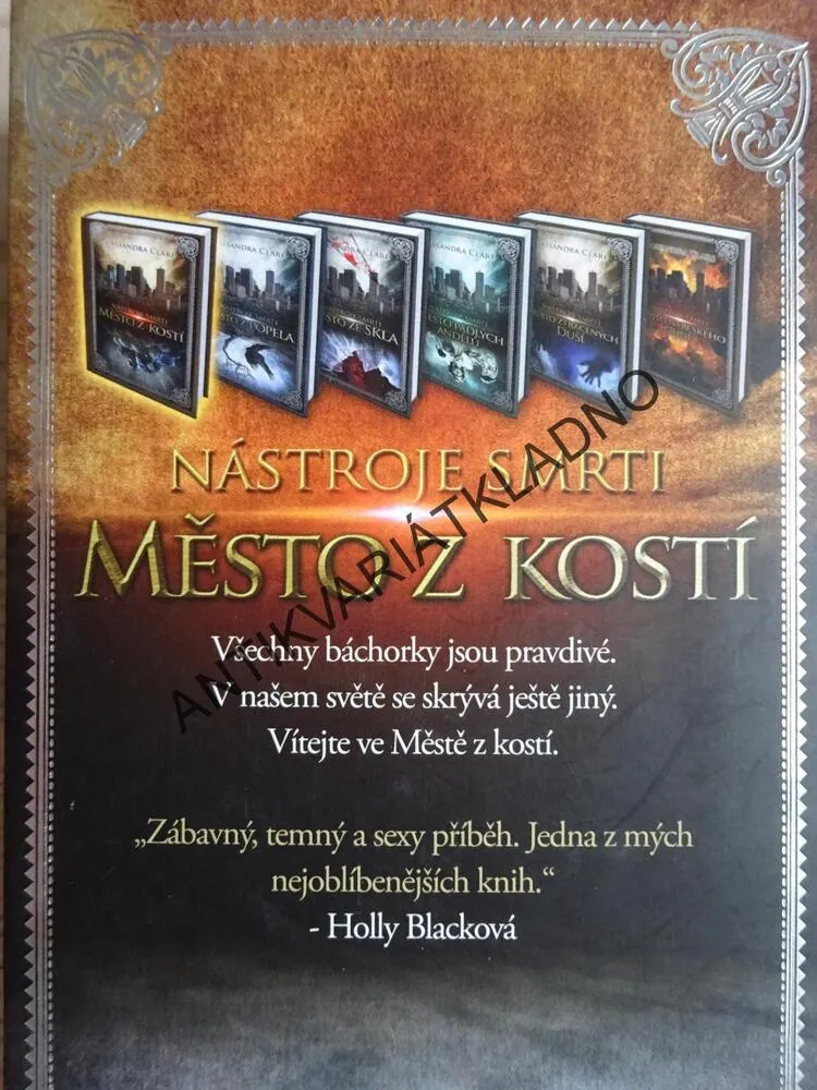 NÁSTROJE SMRTI, MĚSTO Z KOSTÍ, CASSANDRA CLAREOVÁ, **an