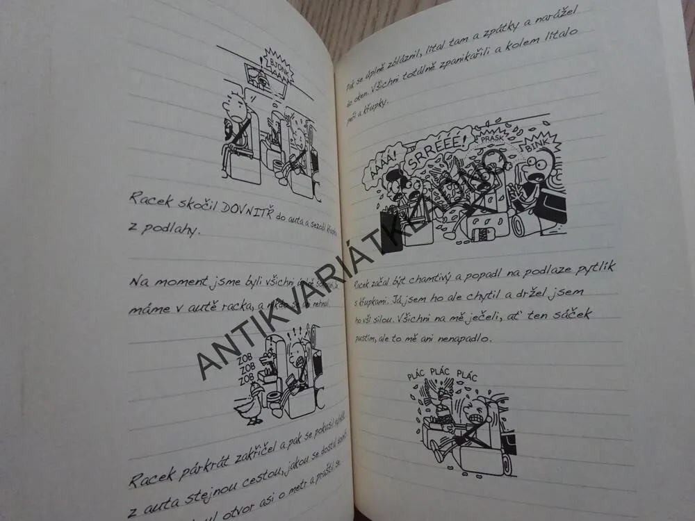 DENÍK MALÉHO POSEROUTKY, 9. VÝLET ZA VŠECHNY PRACHY, JEFF KINNEY, **an