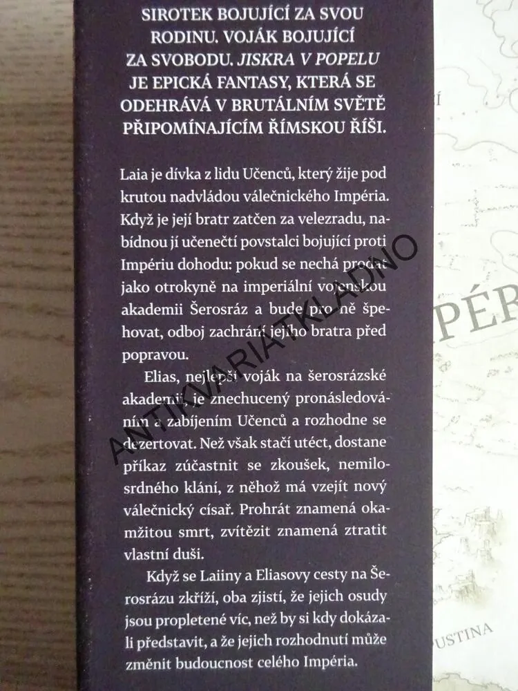 JISKRA V POPELU, SABAA TAHIROVÁ, **an