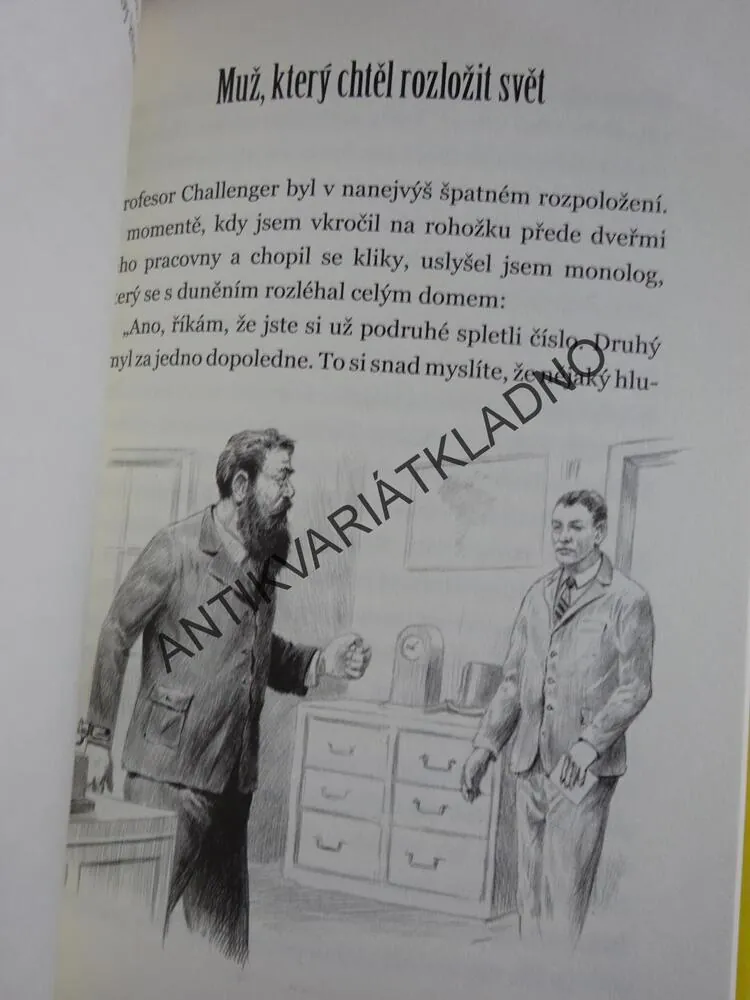 DOBRODRUŽSTVÍ PROFESORA CHALLENGERA, SIR ARTHUR CONAN DOYLE, **an