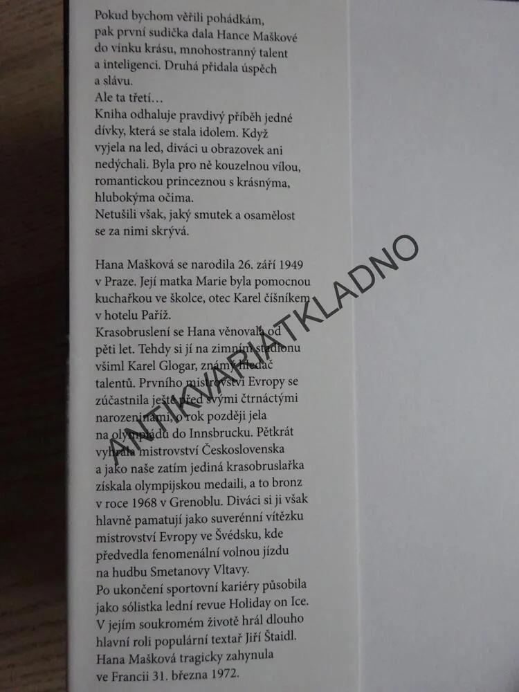 HANA MAŠKOVÁ, HANA KOTÍKOVÁ, **an
