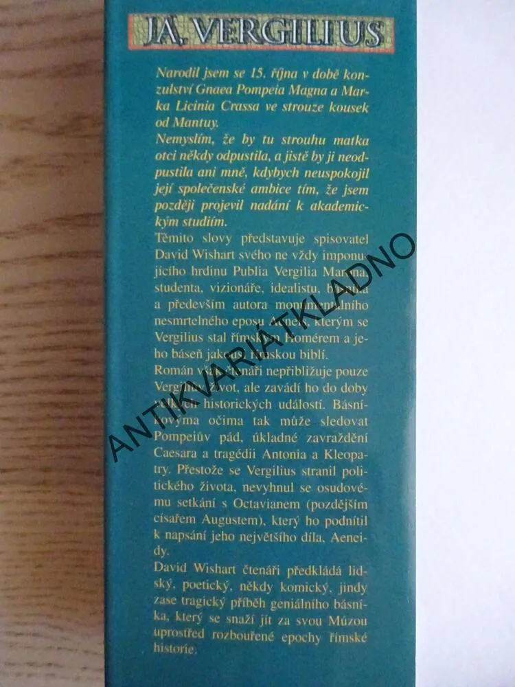 JÁ, VERGILIUS, DAVID WISHART, **an