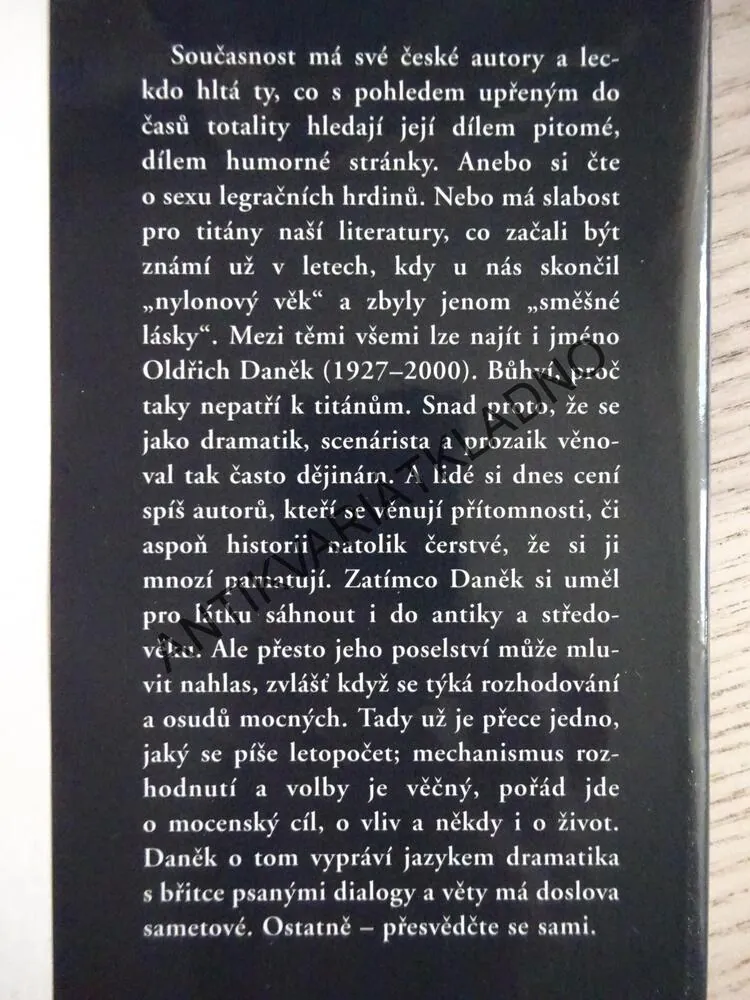 HŘÍČKY O KRÁLOVNÁCH, OLDŘICH DANĚK, **an