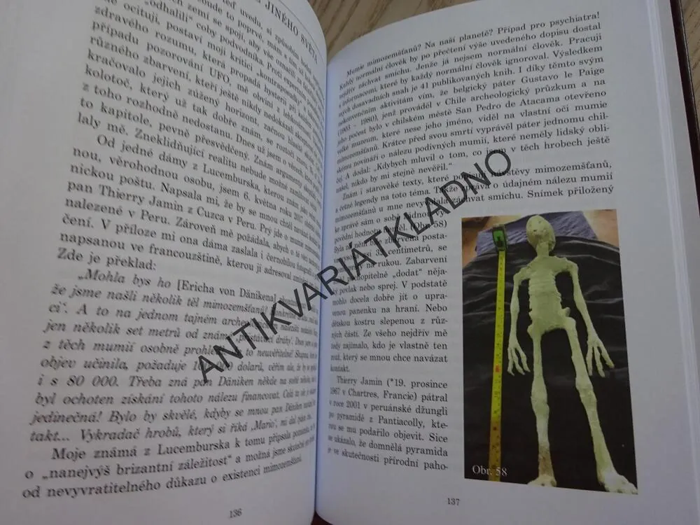 DŮKAZY O NÁVŠTĚVĚ MIMOZEMŠŤANŮ, ERICH VON DÄNIKEN, **an
