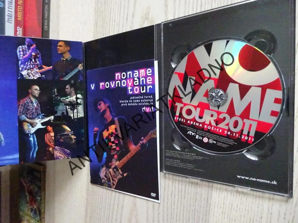 NO NAME TOUR 2011 KOŠICE, DVD HUDBA