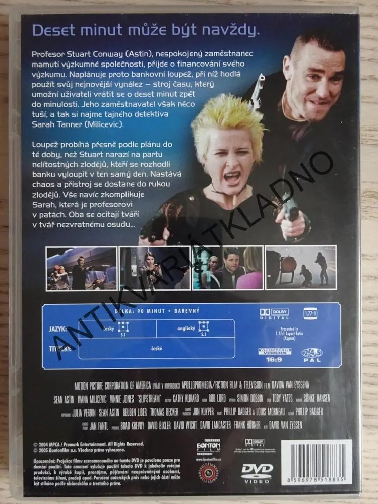 DESET MINUT ŽIVOTA, SEAN ASTIN, VINNIE JONES,, DVD FILM