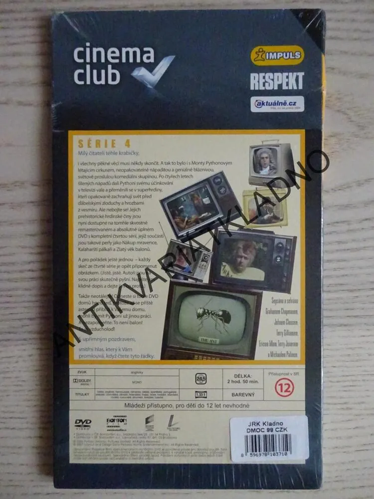 MONTY PYTHONŮV LÉTAJÍCÍ CIRKUS, SÉRIE 4.,, DVD FILM