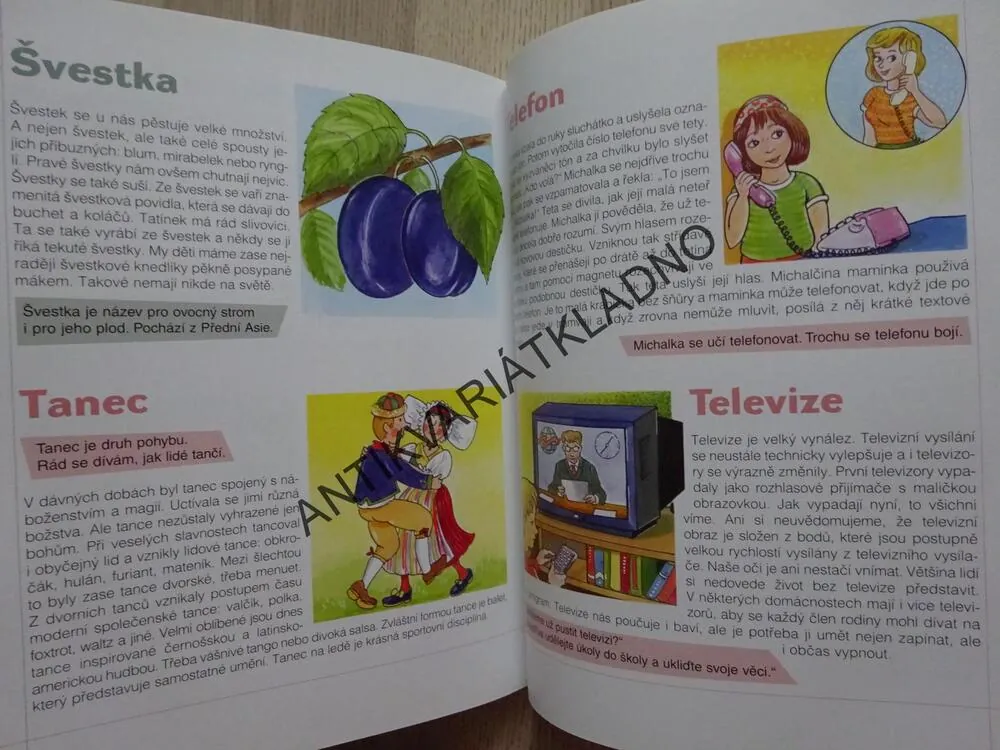 DĚTSKÁ ENCYKLOPEDIE, BOHUMIL ŘÍHA, ELIŠKA JANOVSKÁ, ANTONÍN ŠPLÍCHAL, **an