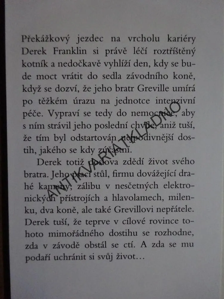 CÍLOVÁ ROVINKA, DICK FRANCIS, **an