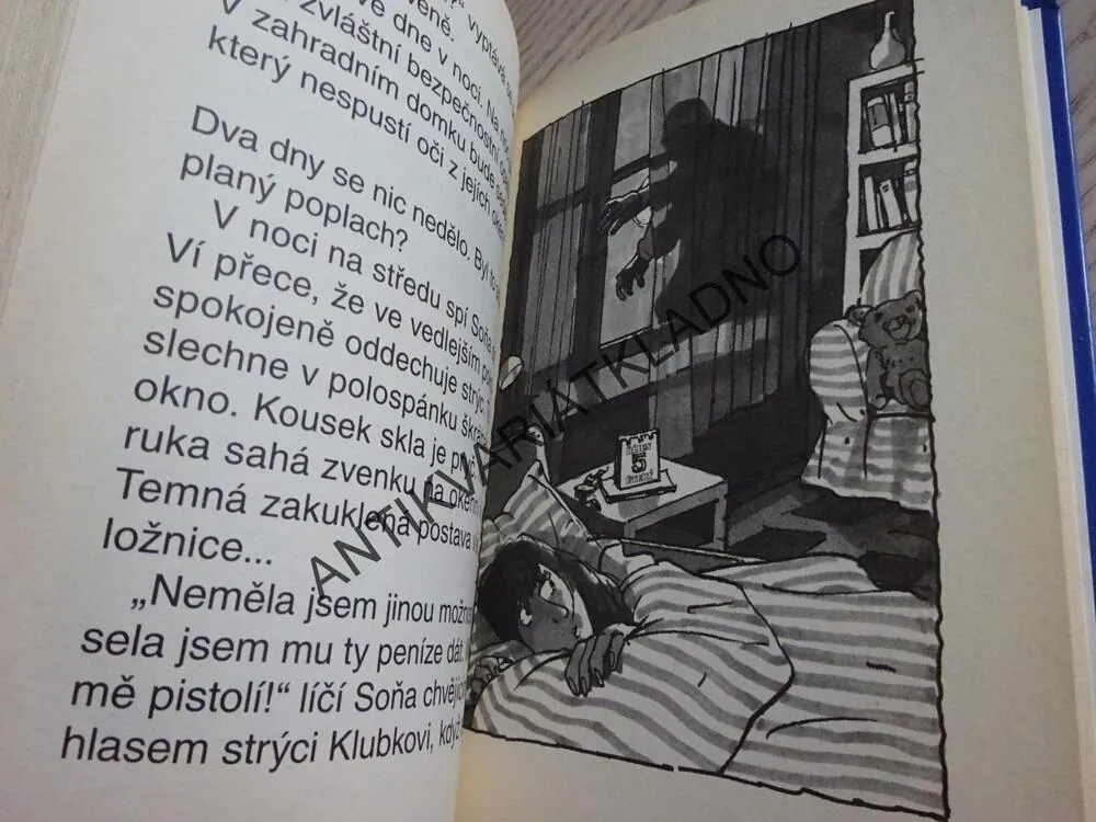 DETEKTIV KLUBKO, PŘÍPAD ČERNÉHO DUCHA, SCHEFF, **an