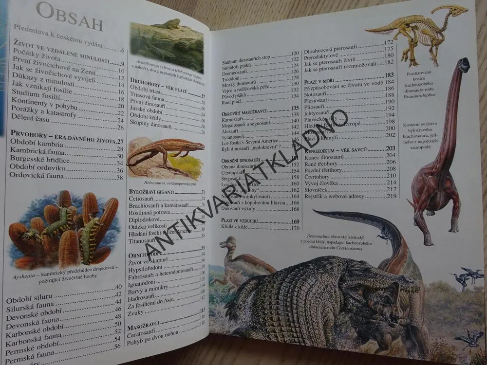 VELKÁ OBRAZOVÁ ENCYKLOPEDIE DINOSAUŘI, **an