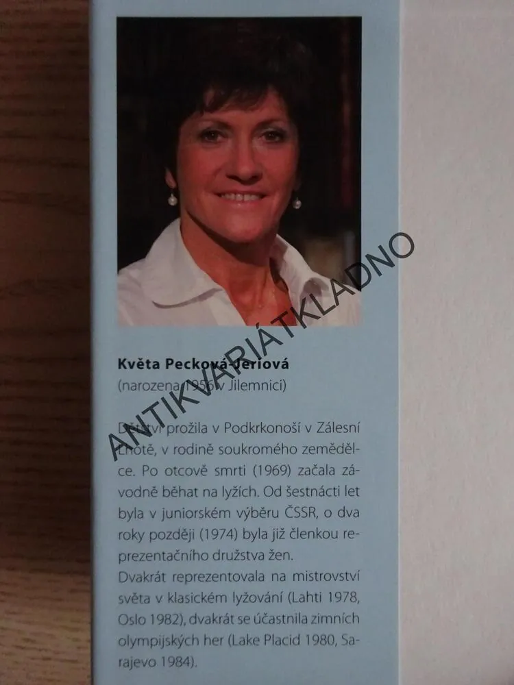 KVĚTA JERIOVÁ, VZPOMÍNKY LYŽAŘSKÉ, **an