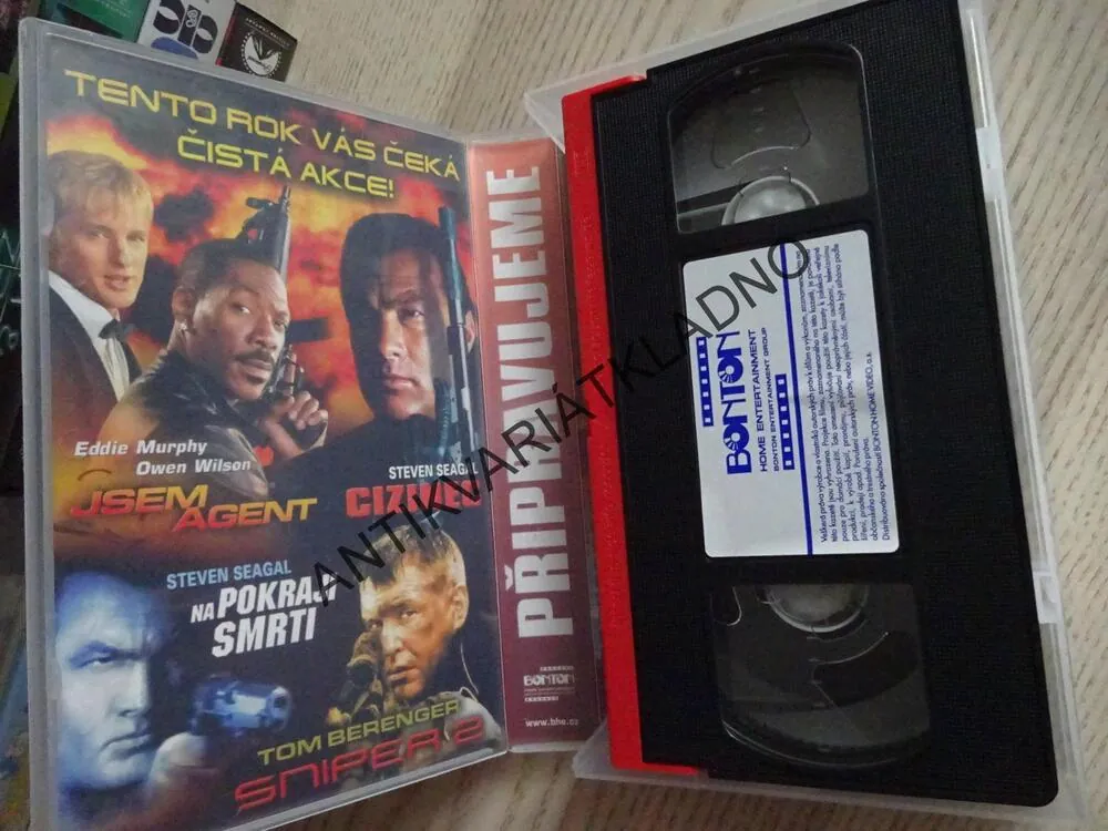 PAVOUČÍ SÍŤ, BALDWIN, VHS