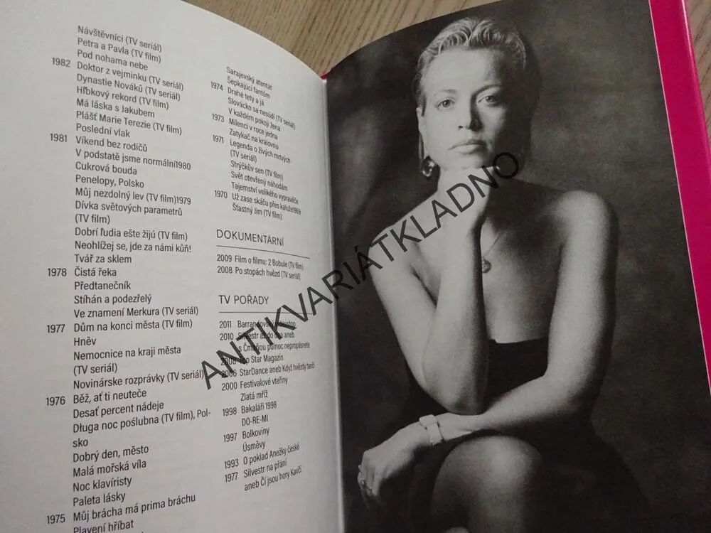 JANA ŠVANDOVÁ, HEREČKA, FILM, PETR ČERMÁK, **an