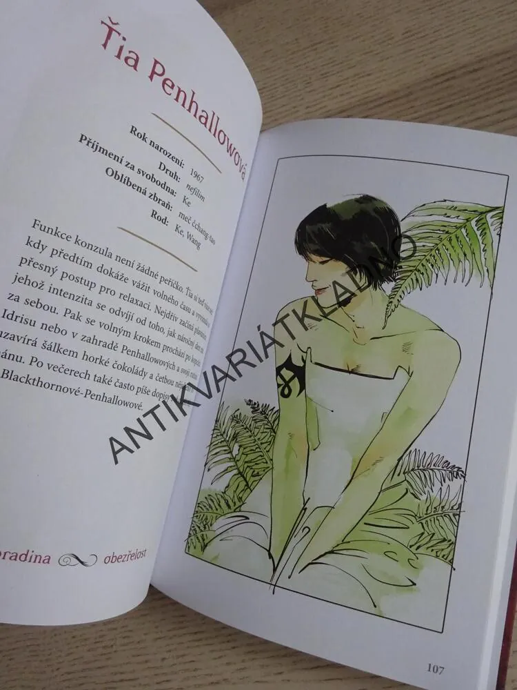 KDO JE KDO VE SVĚTĚ STÍNŮ, CASSANDRA CLAREOVÁ, **an