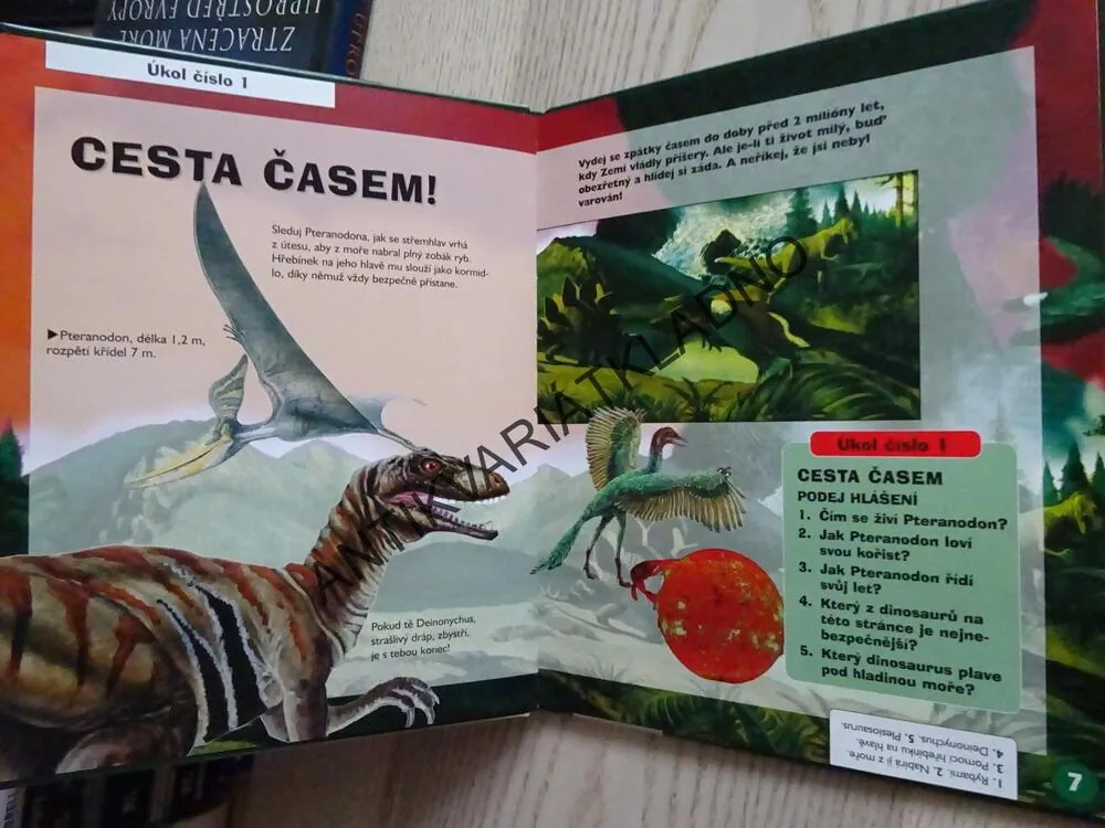 3D SVĚT DINOSAURŮ, DINOSAUŘI, **an