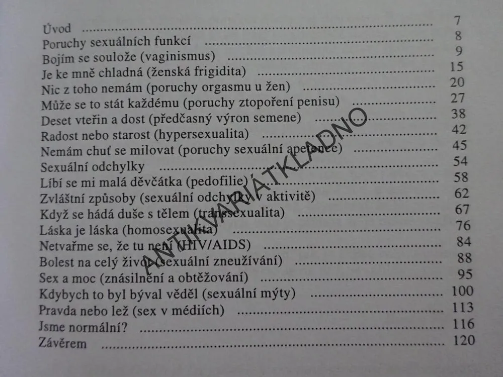 O SEXU S HANKOU, HANKA FIFKOVÁ, **an