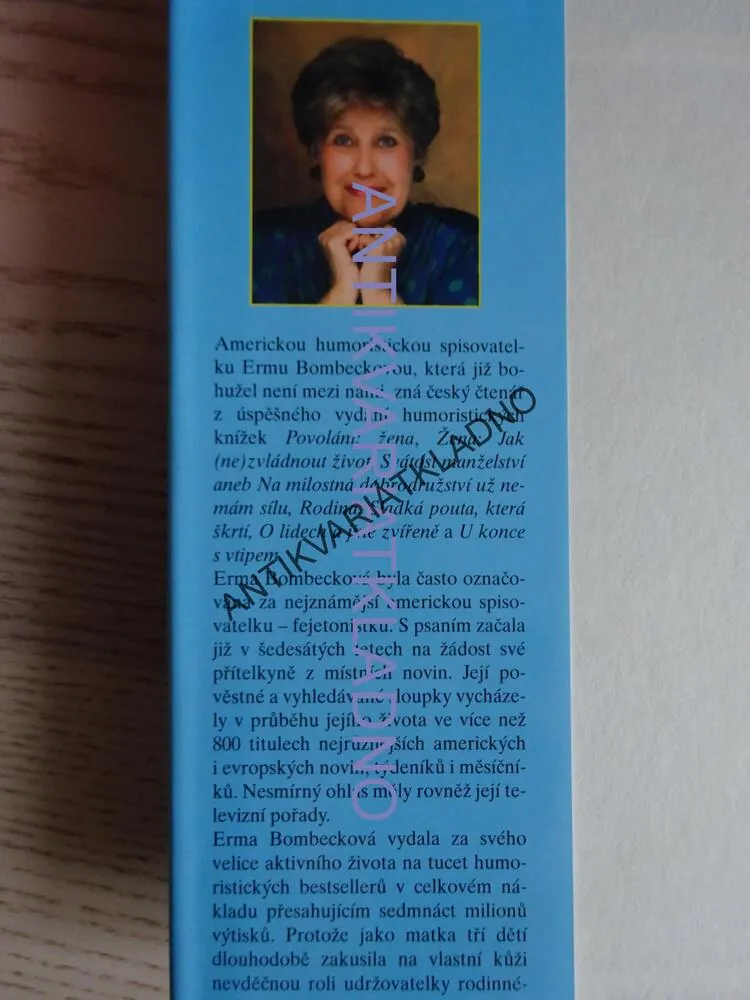 JAK (NE)ZVLÁDNOUT CESTOVÁNÍ, ERMA BOMBECKOVÁ, **an