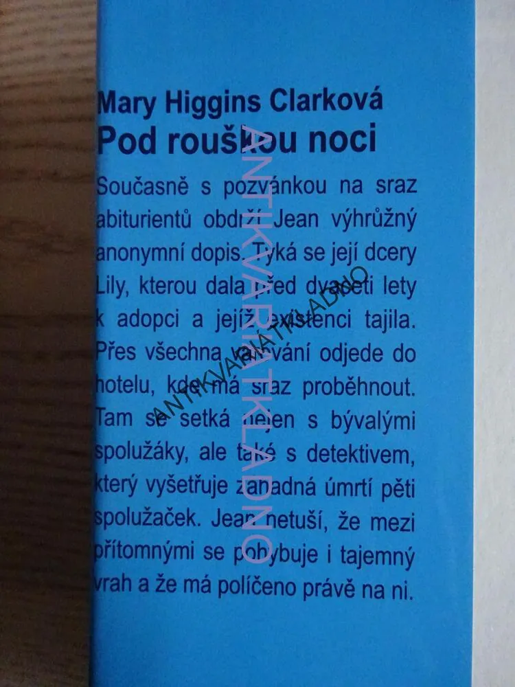 POD ROUŠKOU NOCI, MARY HIGGINS CLARKOVÁ, **an