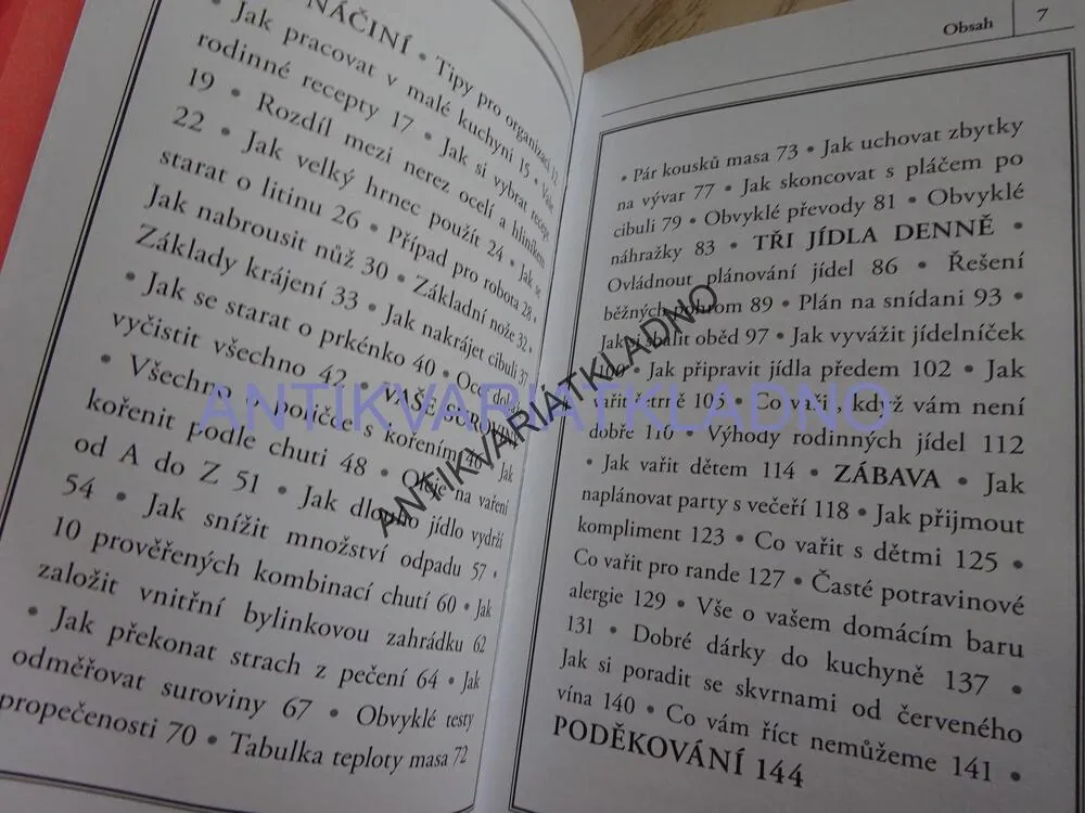 CO BY MĚL KUCHAŘ DOBŘE ZNÁT, JOY MANNINGOVÁ, **an