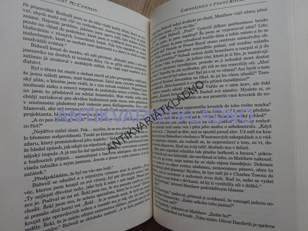 ČARODĚJNICE Z FOUNT ROYAL, ROBERT MCCAMMON, **an