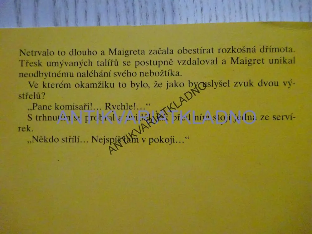 MAIGRET A ZÁMECKÝ PÁN, GEORGES SIMENON, **an