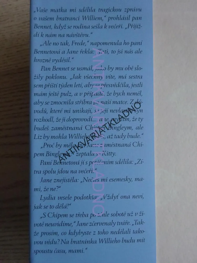 PÝCHA, PŘEDSUDEK A SEZNAMKA, CURTIS SITTENFELD, **an