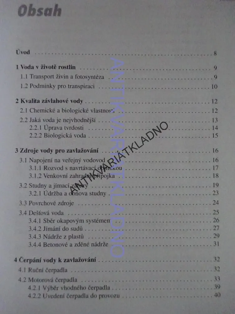ZAVLAŽUJEME ZAHRADU, PROFI&HOBBY 121, PAVEL GROZMAN, **an