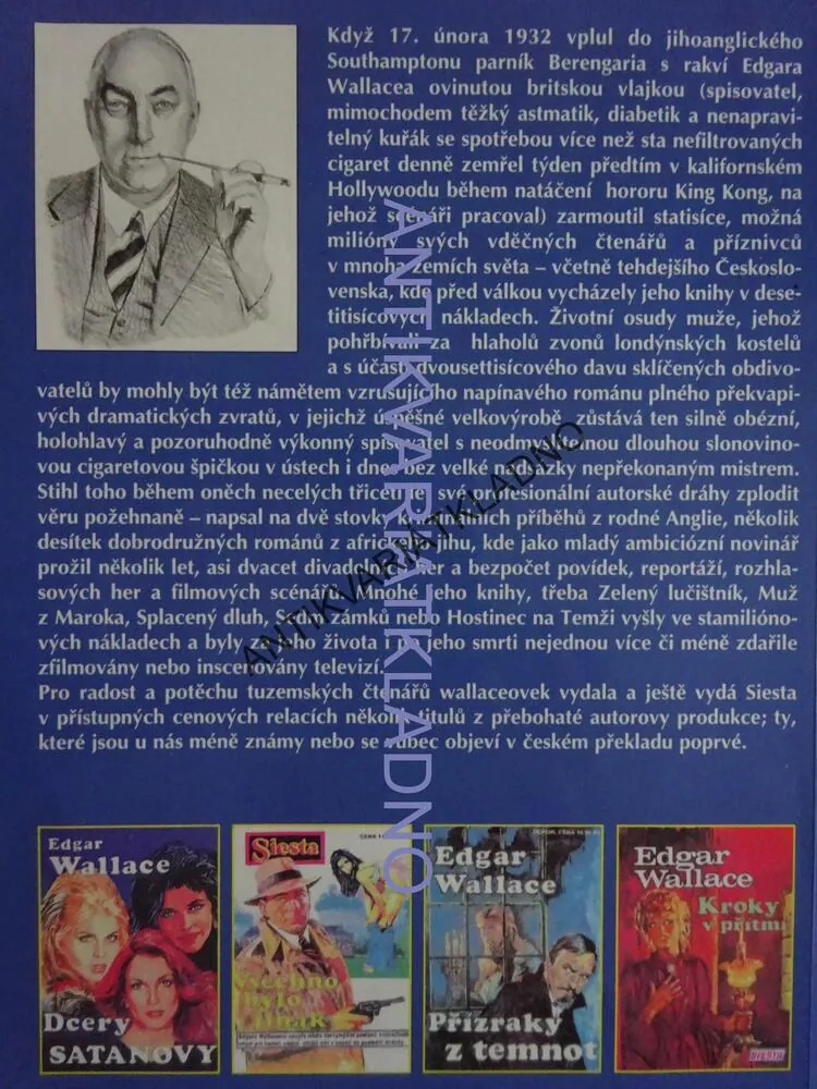 ŽENA Z VÝCHODU, EDGAR WALLACE, **an