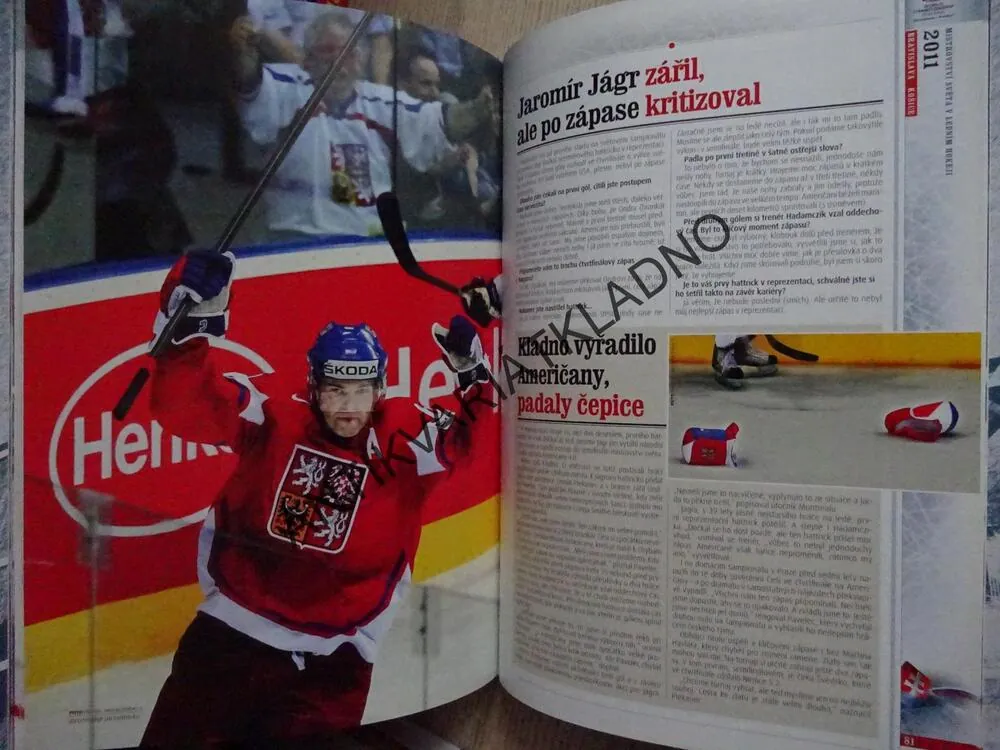 ČESKÝ BRONZ U DUNAJE A JÁGROVY VALČÍKY, LEDNÍ HOKEJ, **an