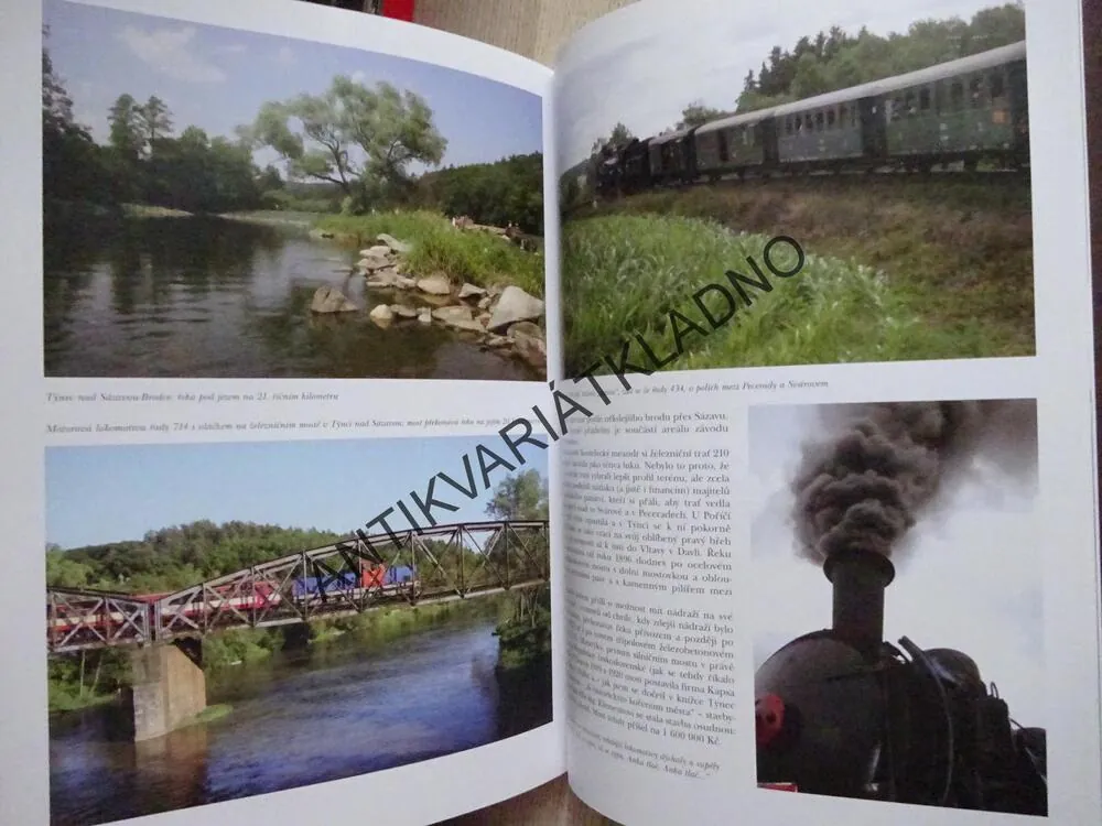 SÁZAVA, ŘEKA PROTKANÁ ŽELEZNICÍ, VÁCLAV VĚTVIČKA, **an