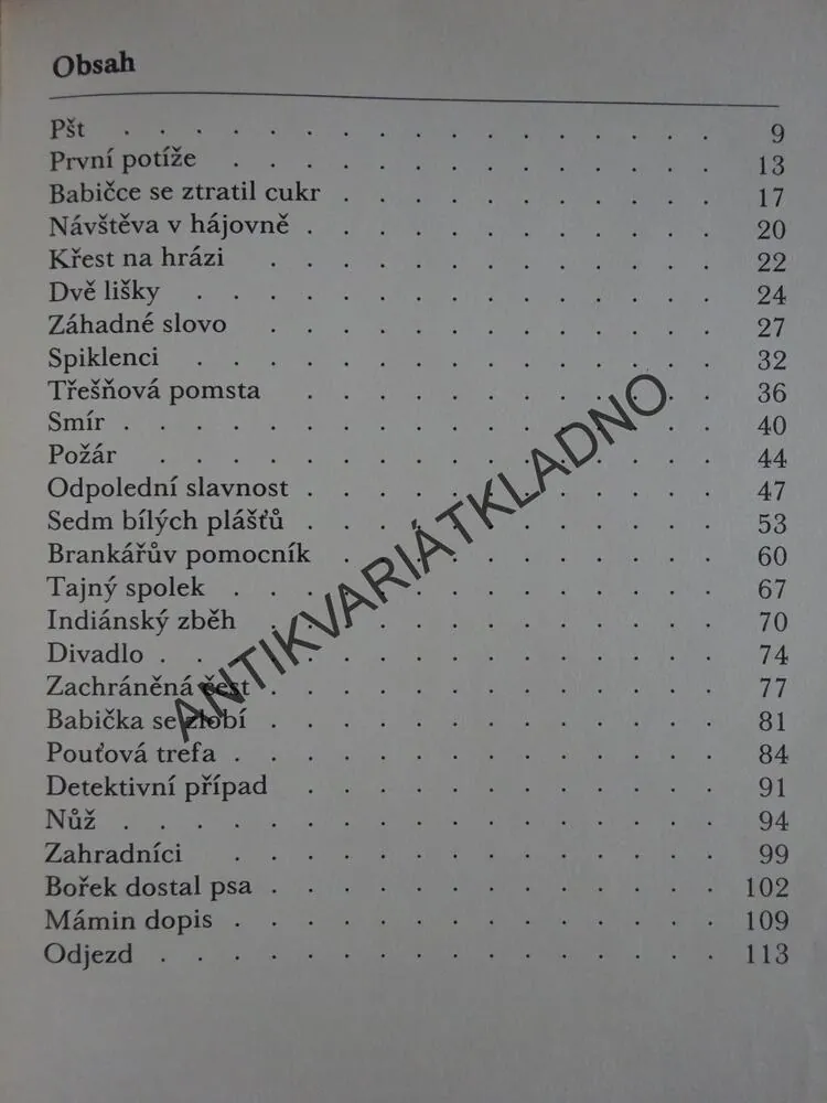 BOŘEK MÁ PSA, VLASTISLAV KŘIVOHLAVÝ, **an