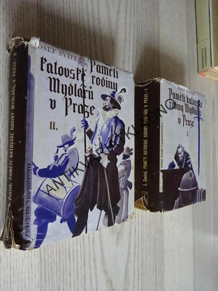 PAMĚTI KATOVSKÉ RODINY MYDLÁŘŮ, 1-2, JOSEF SVÁTEK, **an