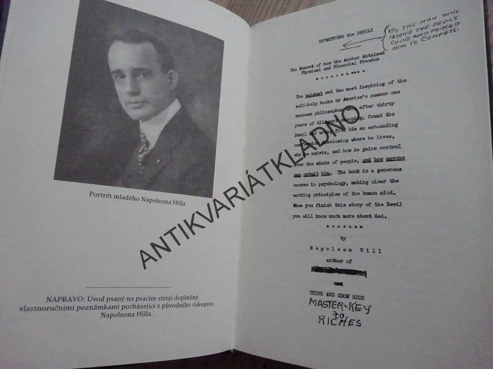 JAK PŘELSTÍT ĎÁBLA, NAPOLEON HILL