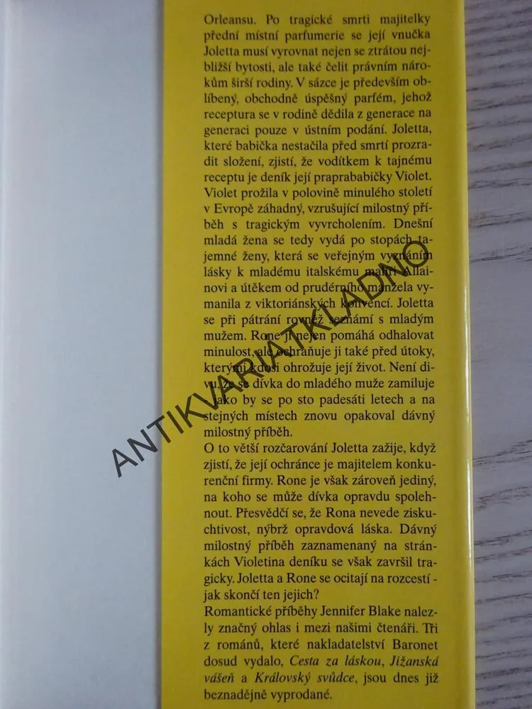 VŮNĚ SNU, JENNIFER BLAKE, **an