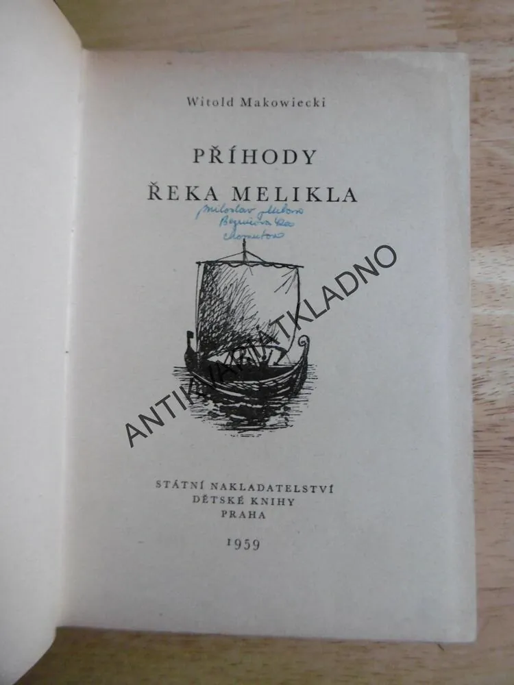 KOD 37 - PŘÍHODY ŘEKA MELIKLA,  WITOLD MAKOWIECKI, **an