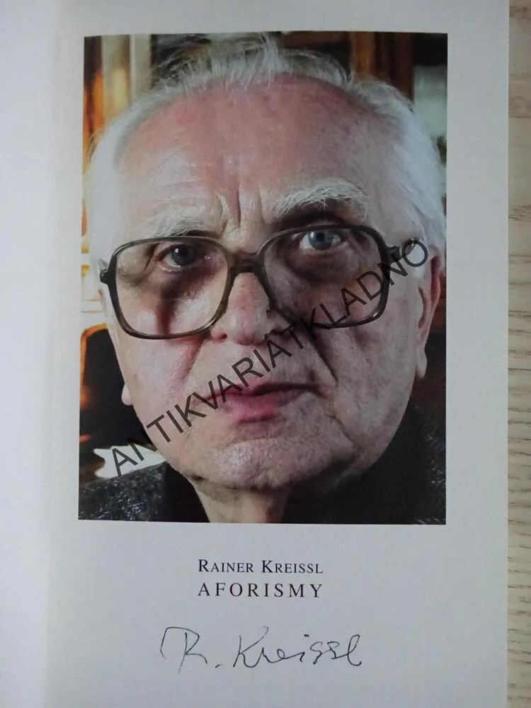 AFORISMY, RANIER KREISSL, **an