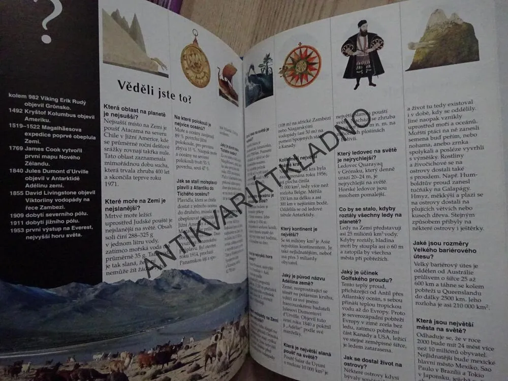 OBJEVOVÁNÍ ZEMĚ, ŠKOLNÍ ENCYKLOPEDIE PRO MLÁDEŽ, **an