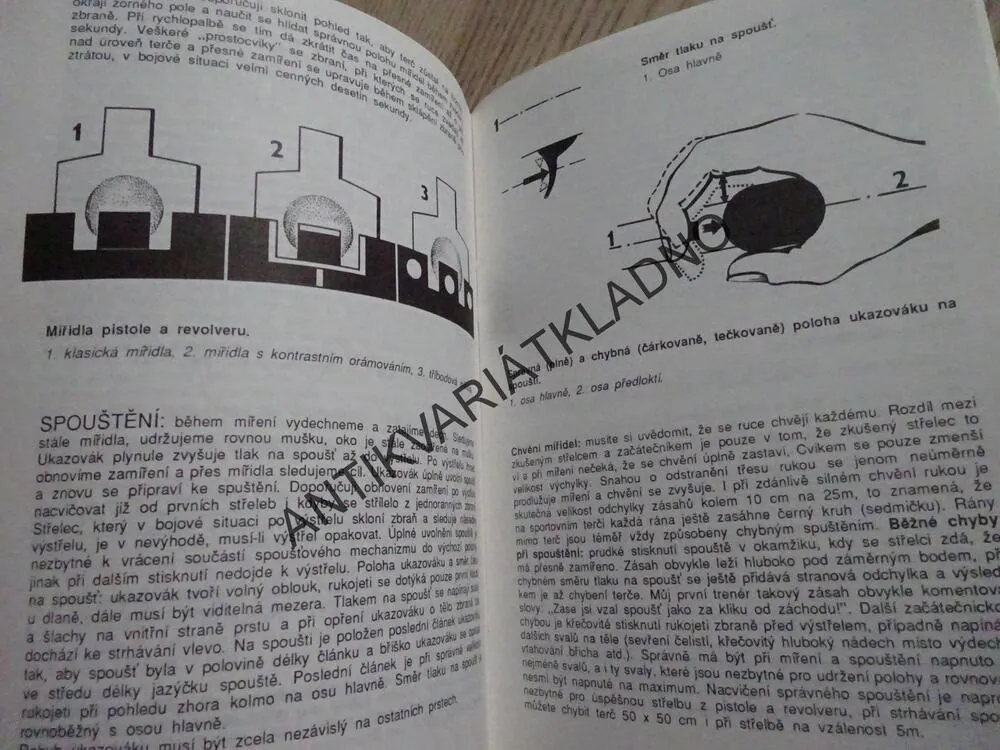 STŘELBA Z PISTOLE, REVOLVERU A BROKOVNICE, IVAN CHLUDIL, **an