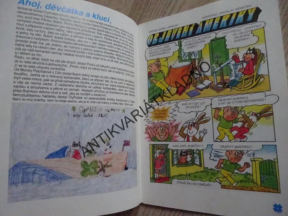 ČTYŘLÍSTEK 199 - OBJEVENÍ AMERIKY