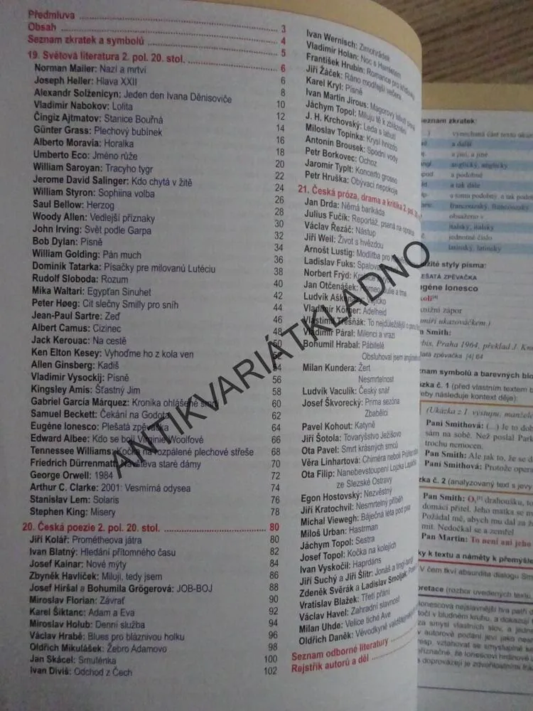 ČÍTANKA 4., EDICE MATURITA