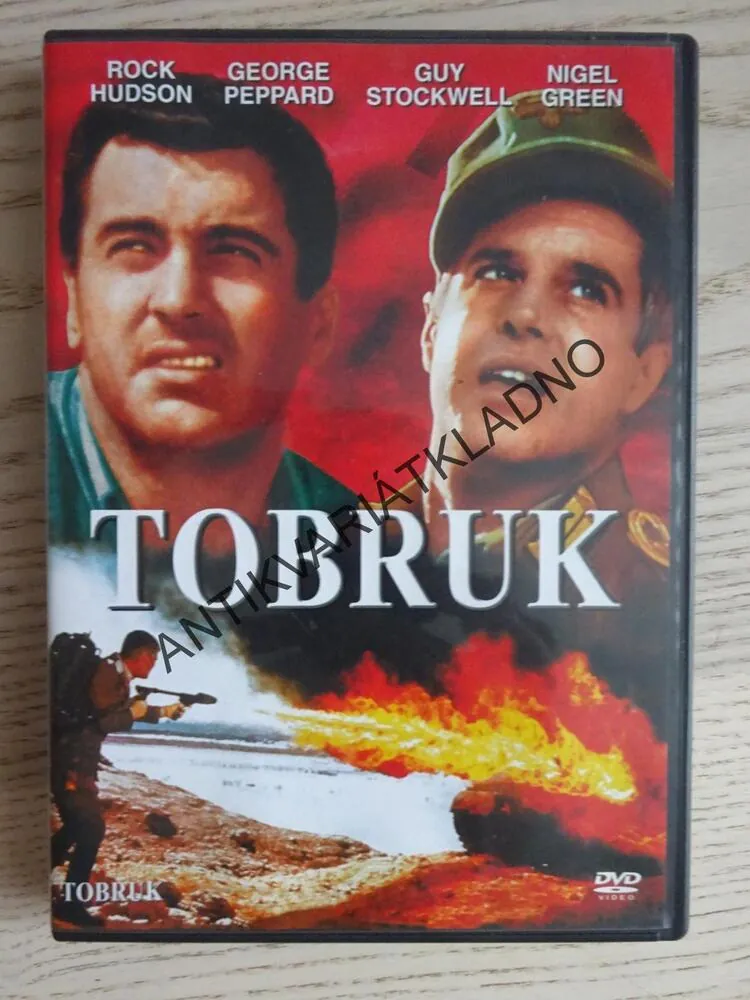 TOBRUK, ROCK HUDSON, DVD FILM
