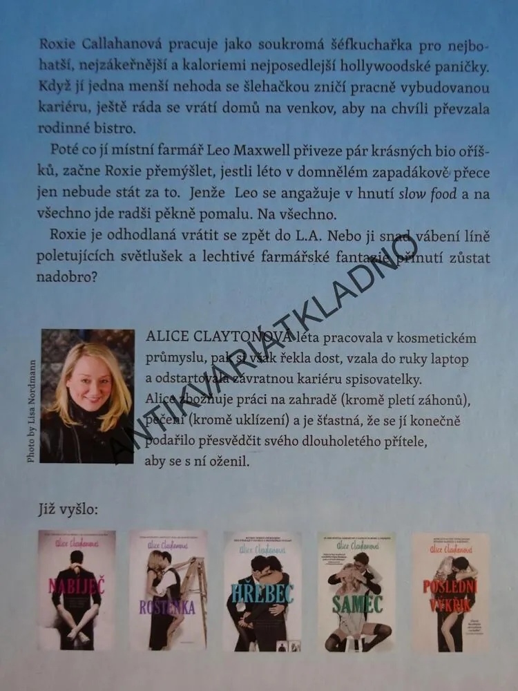 SEXY FARMÁŘ, ALICE CLAYTONOVÁ, **an 