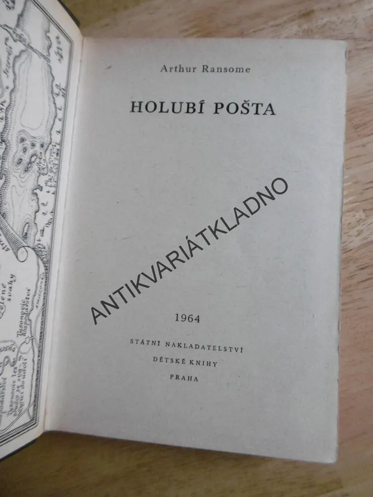 KOD 76 - HOLUBÍ POŠTA, ARTHUR RANSOME, **an