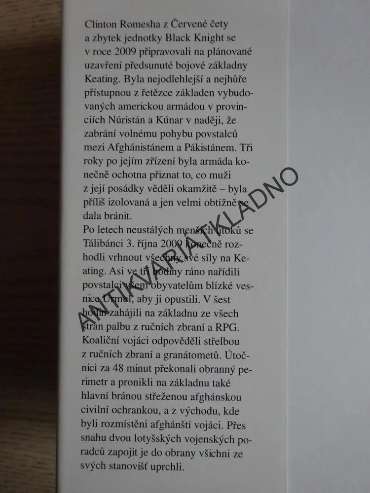ČERVENÁ ČETA, CLINTON ROMESHA, **an