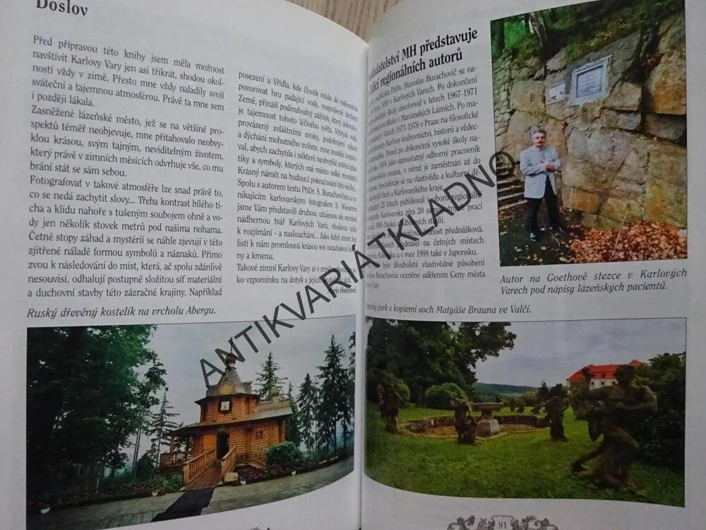 ZÁHADY A MYSTÉRIA KARLOVARSKA, STANISLAV BURACHOVIČ, **an