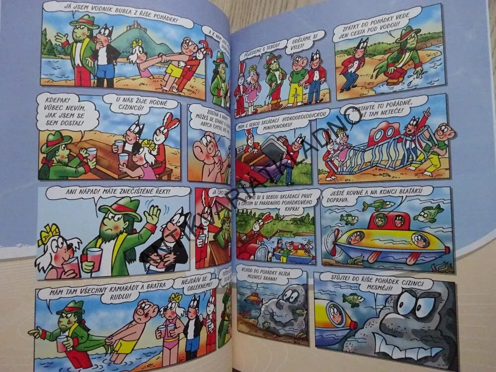 4 VODNICKÉ PŘÍBĚHY, ČTYŘLÍSTEK, JAROSLAV NĚMEČEK, LAMKOVÁ, **an